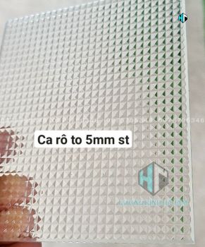 Kính Caro 5mm Trang Trí